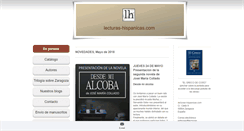 Desktop Screenshot of lecturas-hispanicas.com